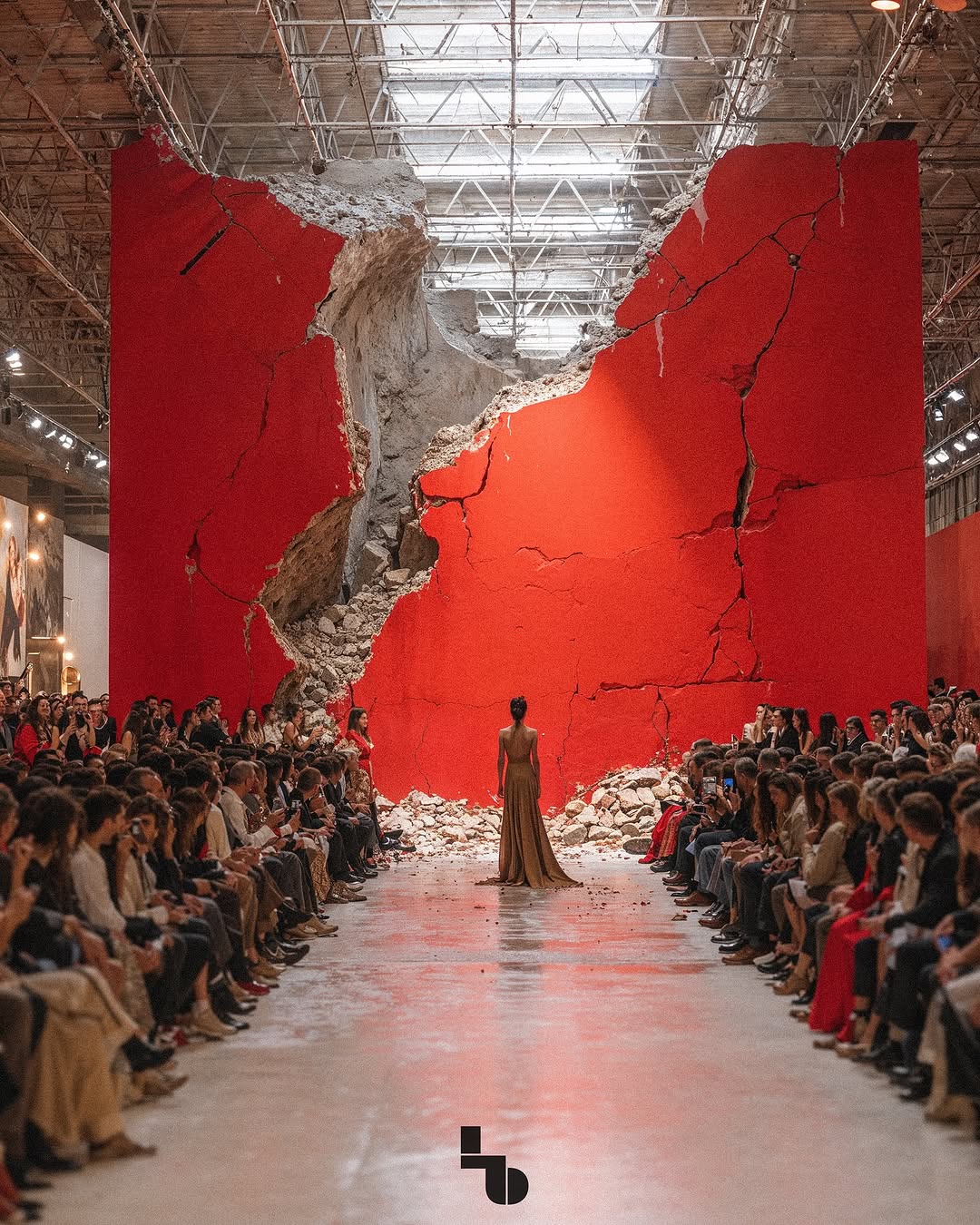Sàn diễn AI Valentino Fashion Show