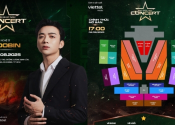 Soobin vé concert Sao Nhập Ngũ