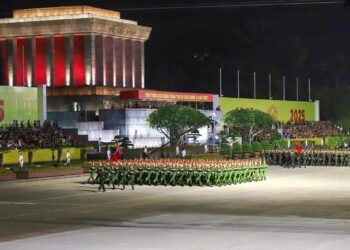 Tổng hợp luyện diễu binh dịp kỷ niệm 80 năm Quốc khánh 2.9 tại Quảng trường Ba Đình