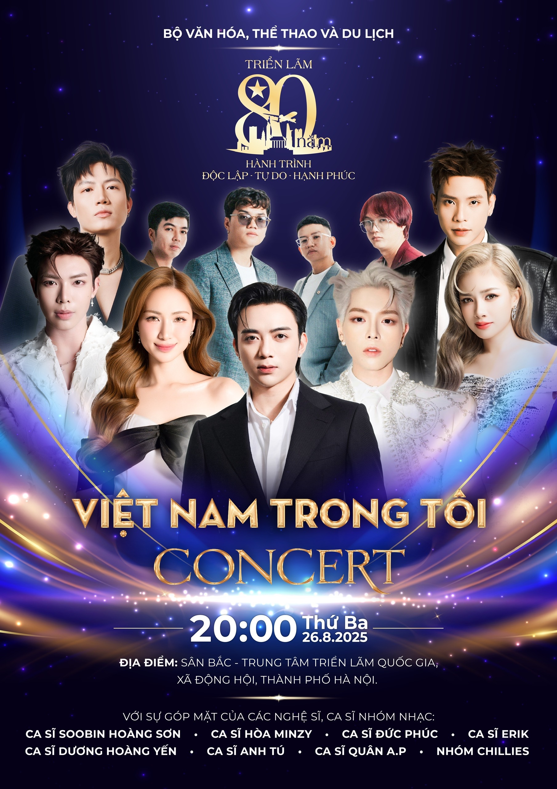 Vé concert Việt Nam trong tôi có Soobin
