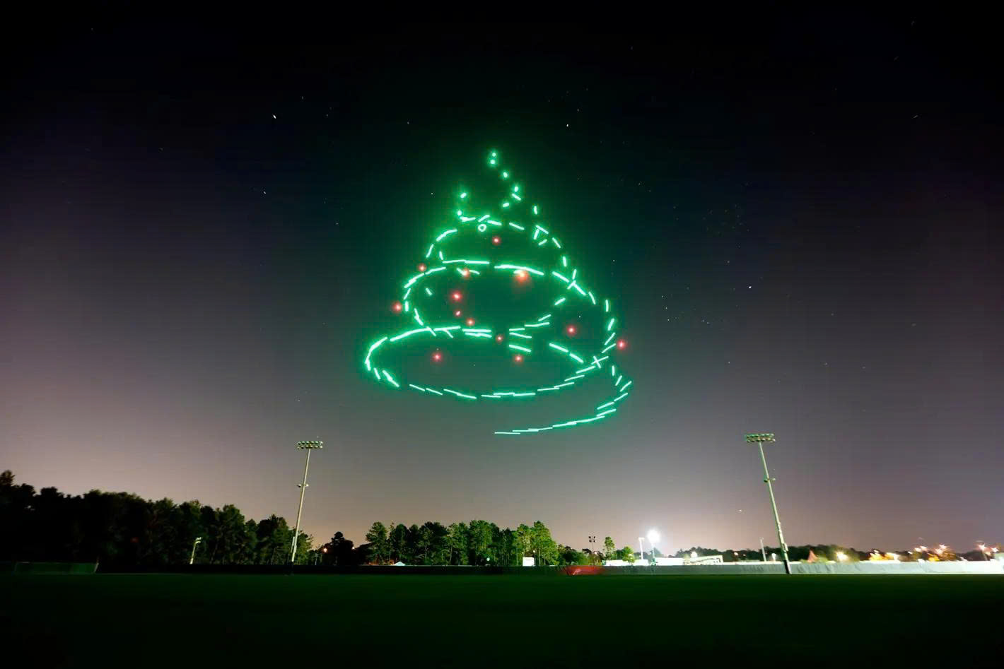 drone show đầu tiên