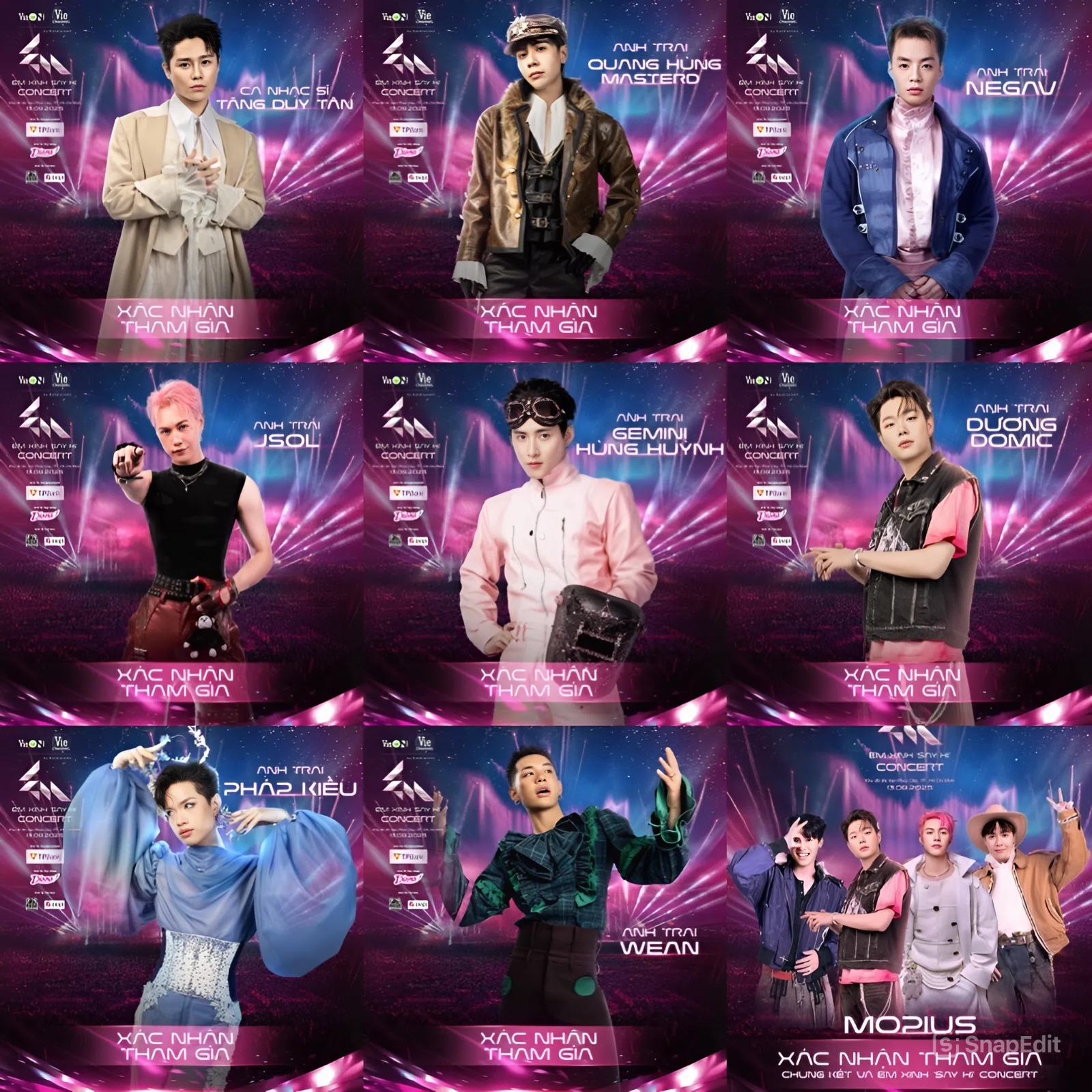 khách mời concert em xinh