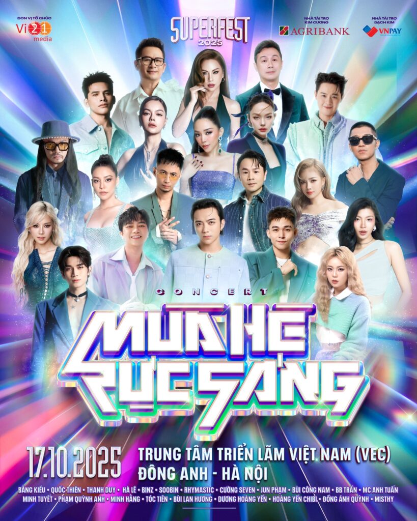 superfest mùa hè rực sáng trở lại