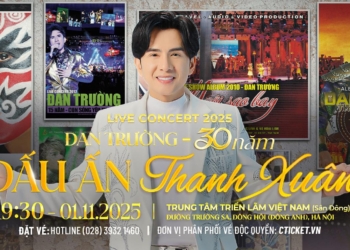 vé concert Đan Trường 30 năm