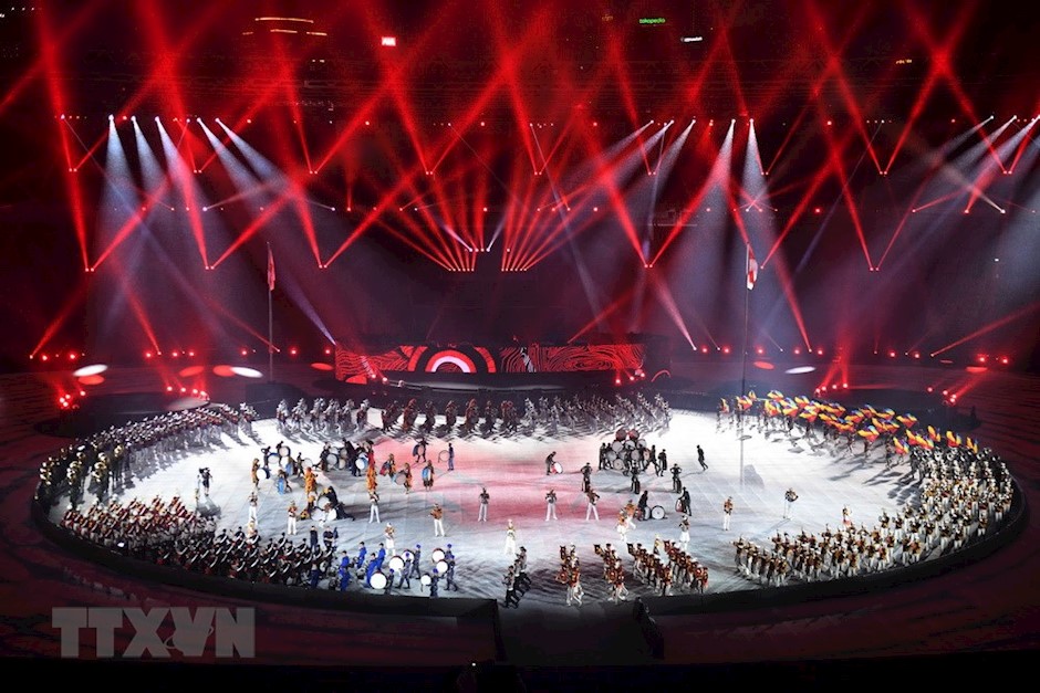 Lễ Bế mạc ASIAD 2018 ngập tràn ánh sáng mang thông điệp đoàn kết