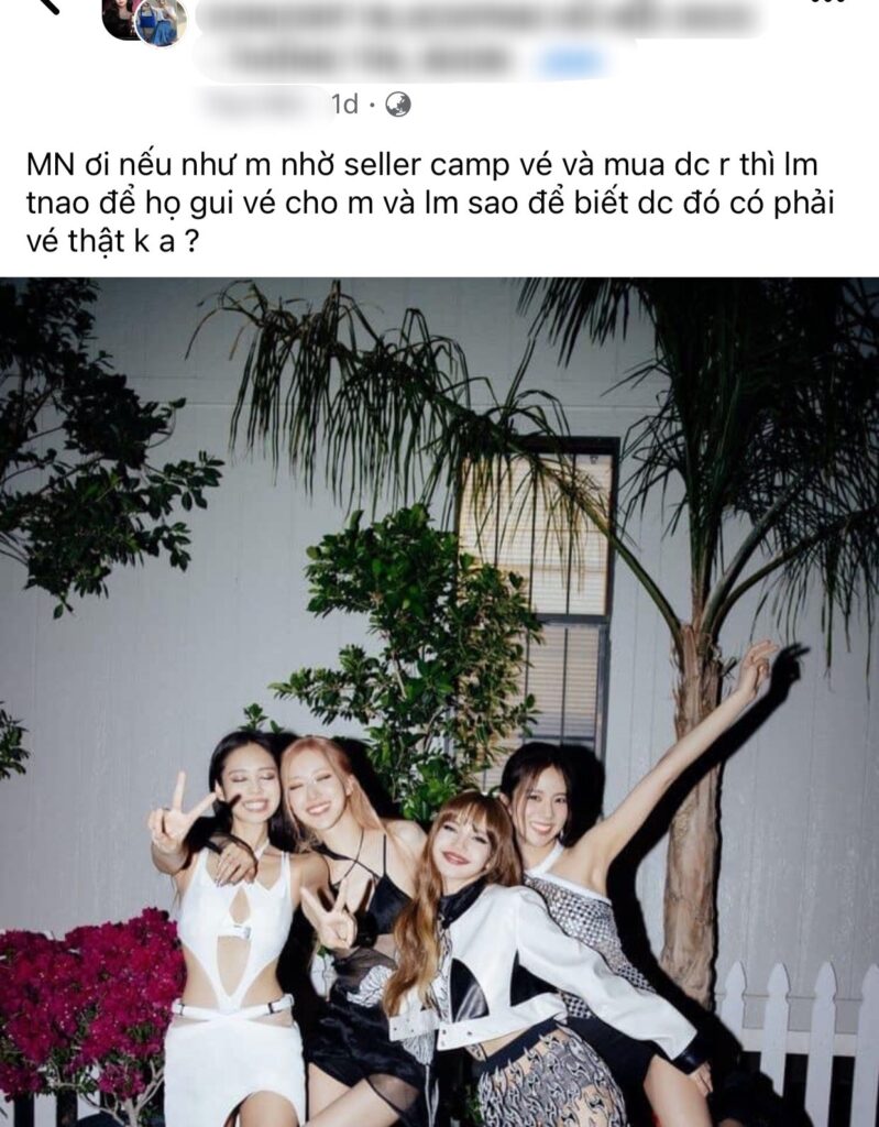 Lo ngại khi thuê camp vé concert