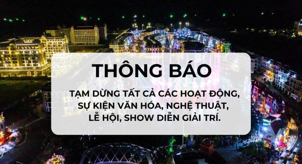 hoãn sự kiện trước quốc tang tổng bí thư nguyễn phú trọng