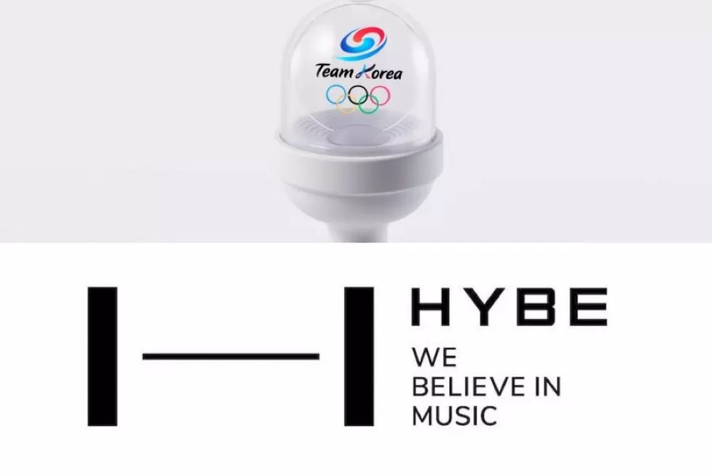 HYBE thiết kế lightstick olympic 2024