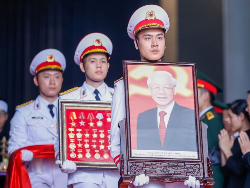 tang lễ tổng bí thư