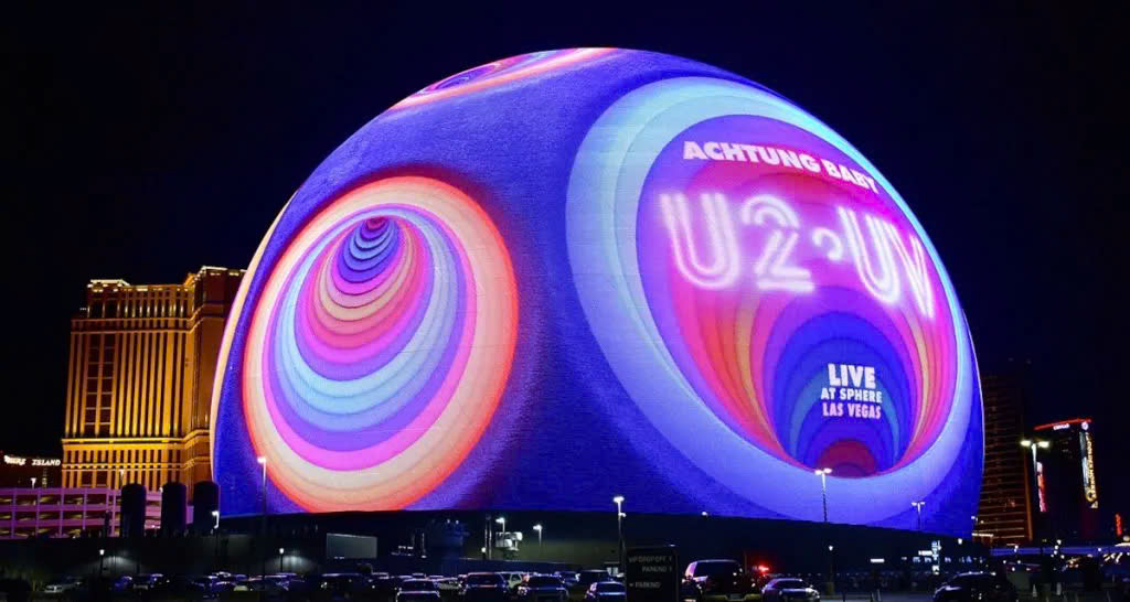 Immersive Concert Film ‘V-U2’ Sphere Las Vegas