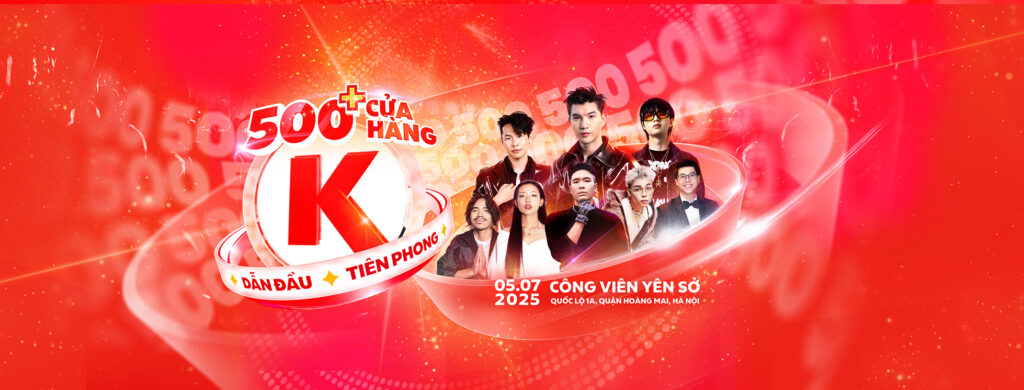 concert circle k 500 cửa hàng