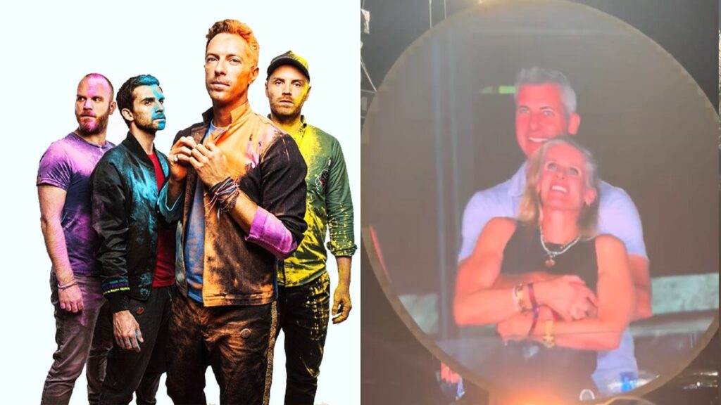 Concert Coldplay CEO giám đốc ngoại tình