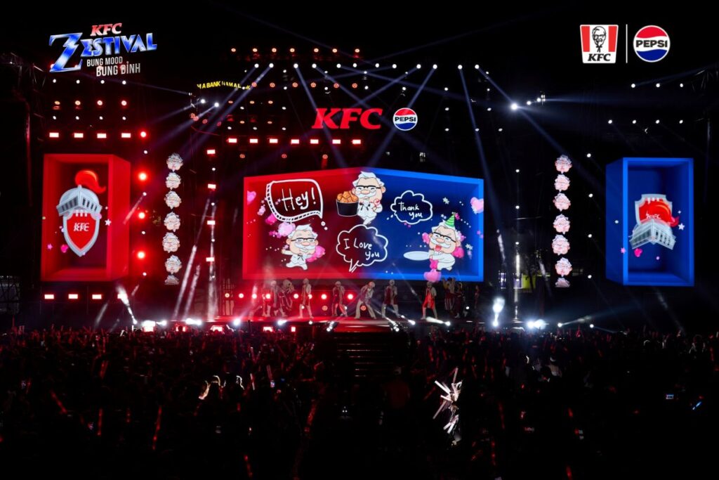 concert thương hiệu F&B