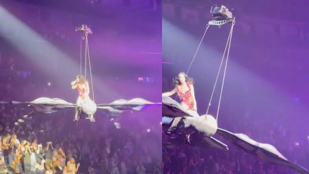 Katy Perry sự cố sân khấu