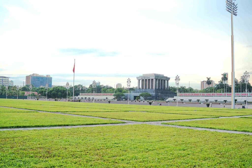 quảng trường ba đình mở rộng diễu binh diễu hành