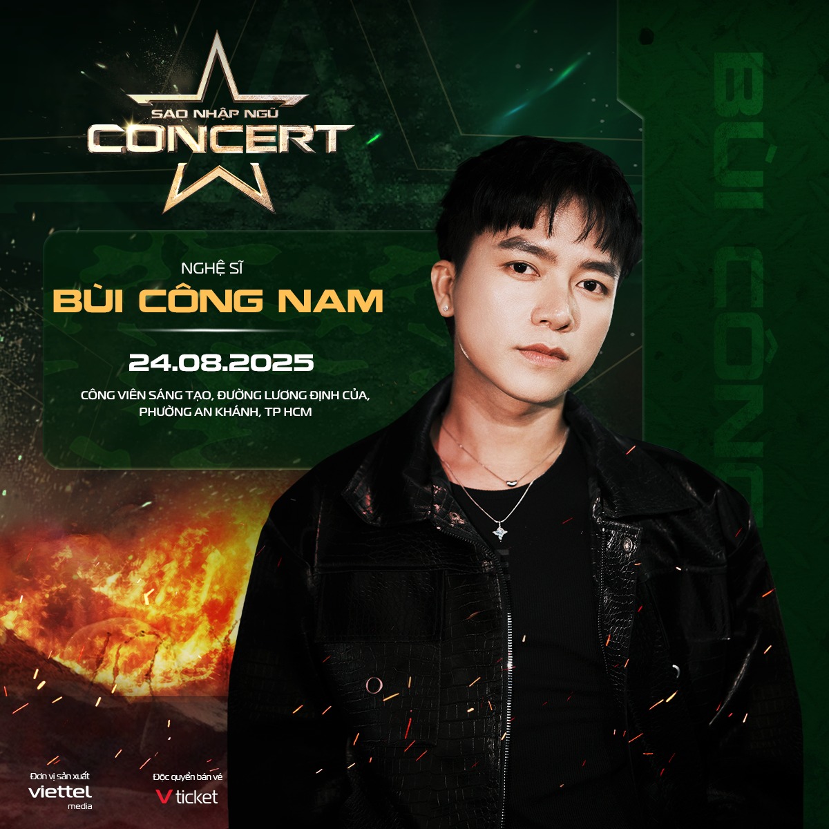 Bùi Công Nam Sao Nhập Ngũ Concert