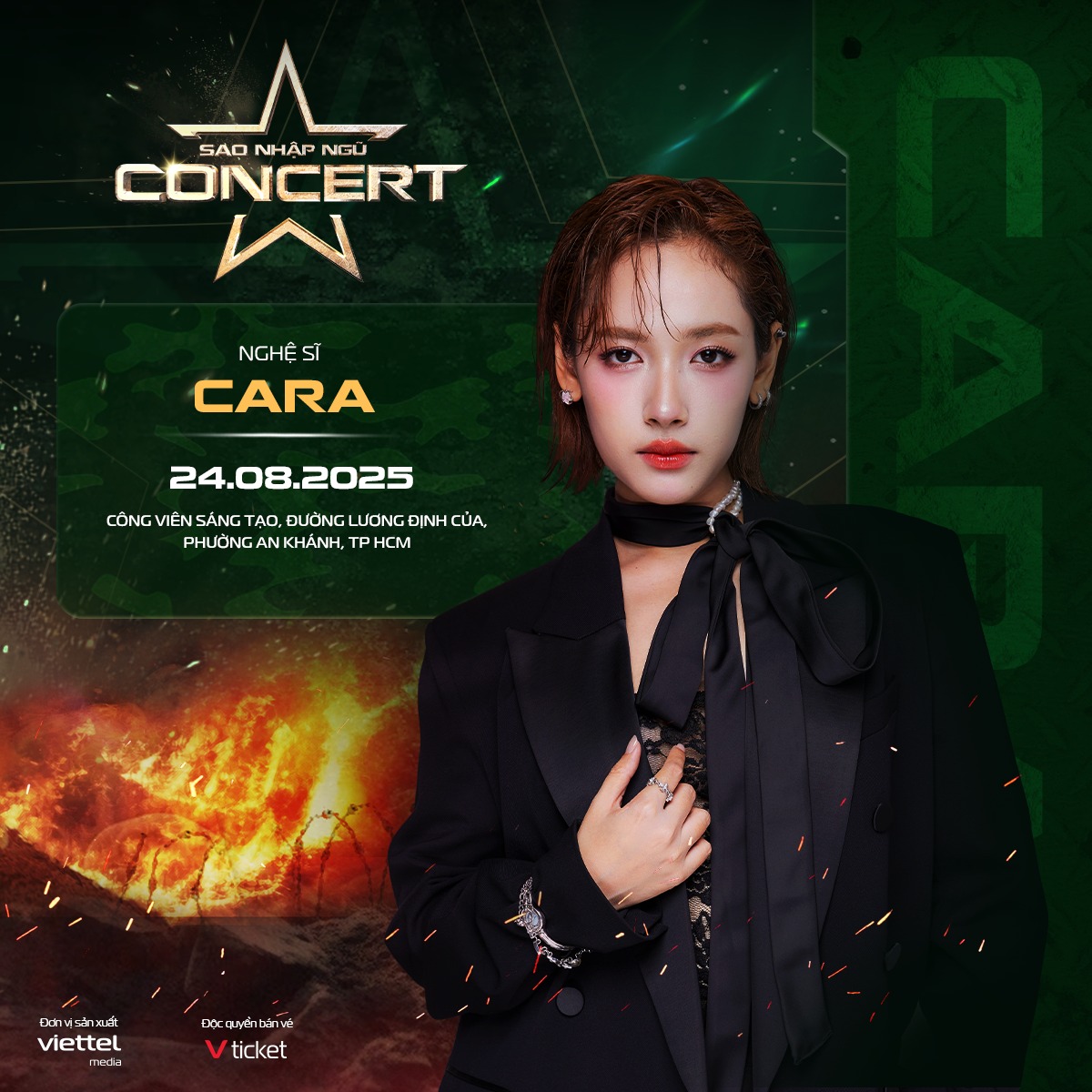 Cara Sao Nhập Ngũ Concert