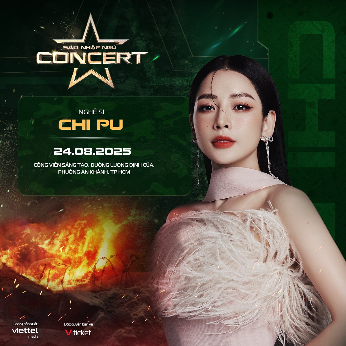 Chi Pu Sao Nhập Ngũ Concert