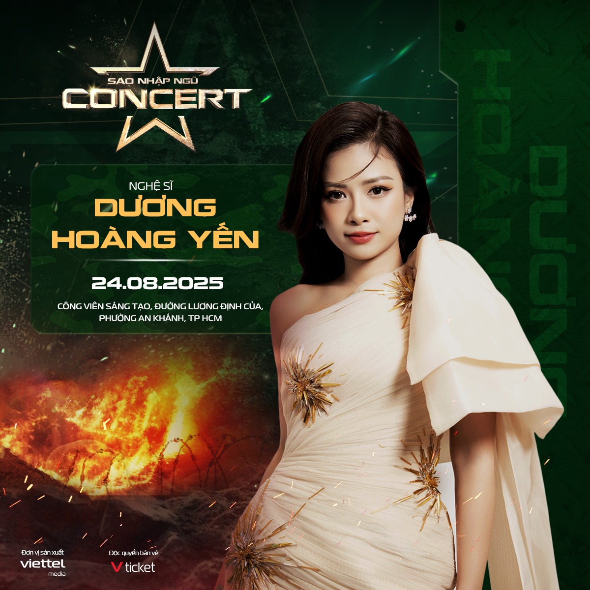 Dương Hoàng Yến Sao Nhập Ngũ Concert
