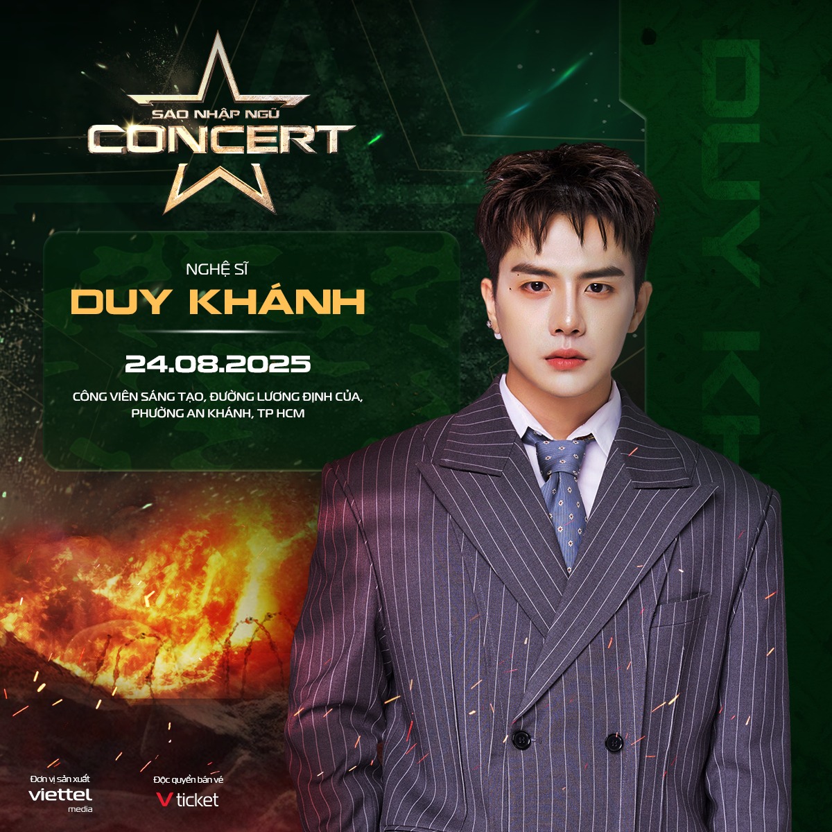 Duy Khánh Sao Nhập Ngũ Concert
