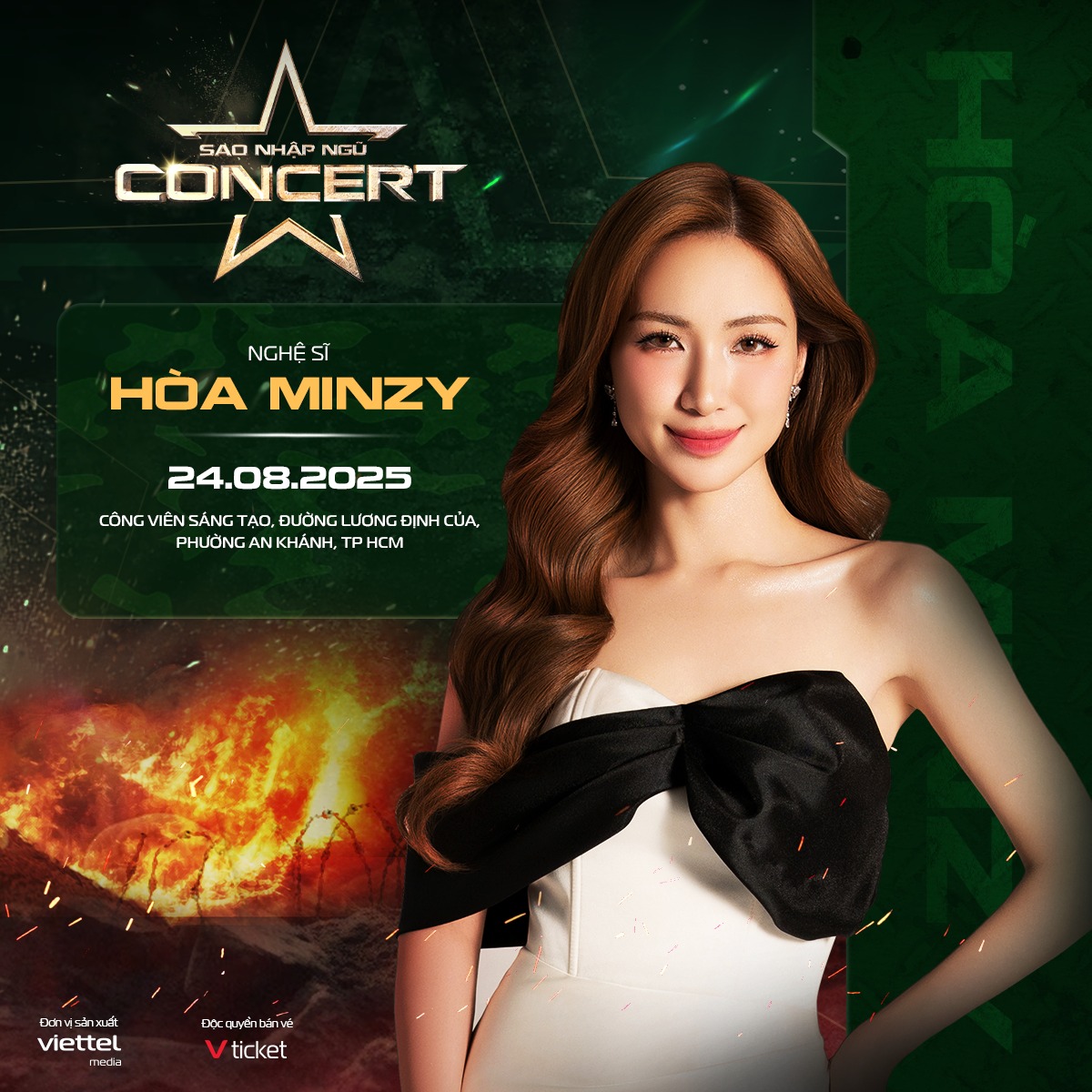 Hòa Minzy Sao Nhập Ngũ Concert