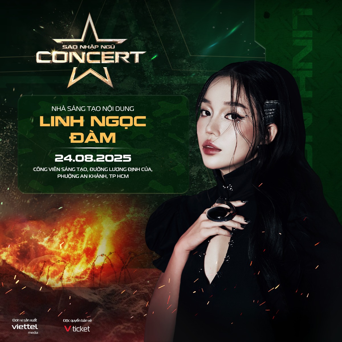 Linh Ngọc Đàm Sao Nhập Ngũ Concert