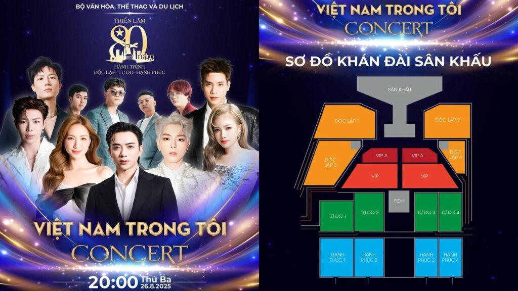Nhận vé miễn phí concert “Việt Nam trong tôi” có Soobin, Hòa Minzy