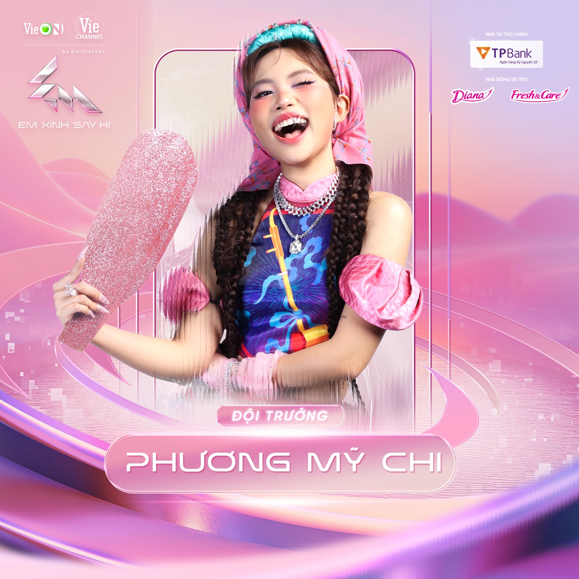 Phương Mỹ Chi Đội trưởng Chung kết Live Stage 5 Em Xinh Say Hi