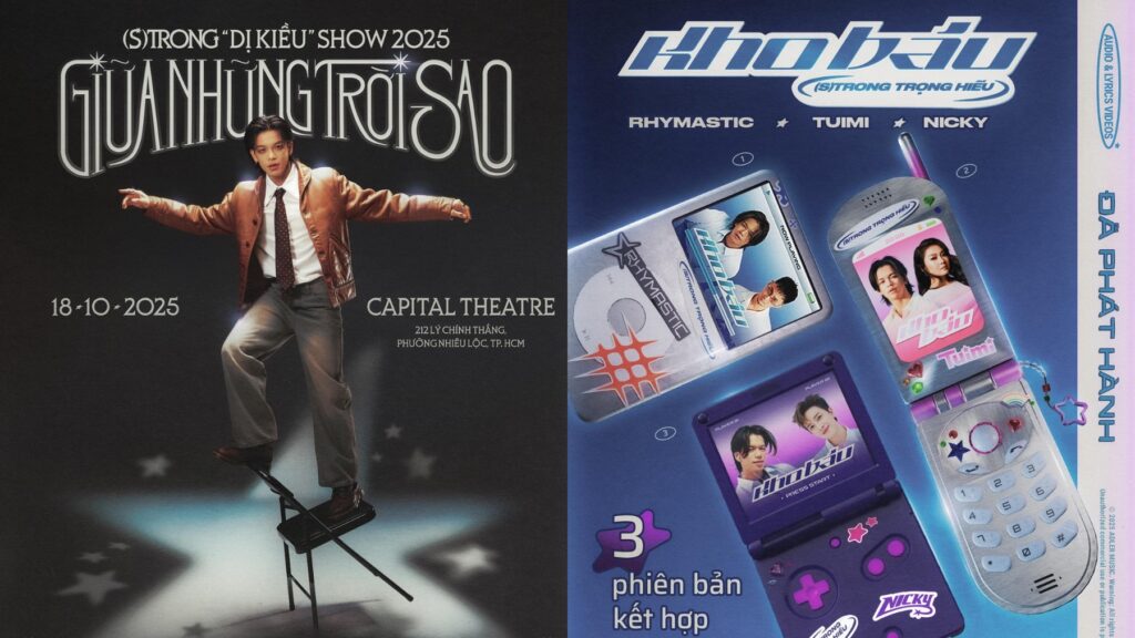Trọng Hiếu hit Kho Báu (S)TRONG “Dị Kiều” Show 2025 Giữa Những Trời Sao