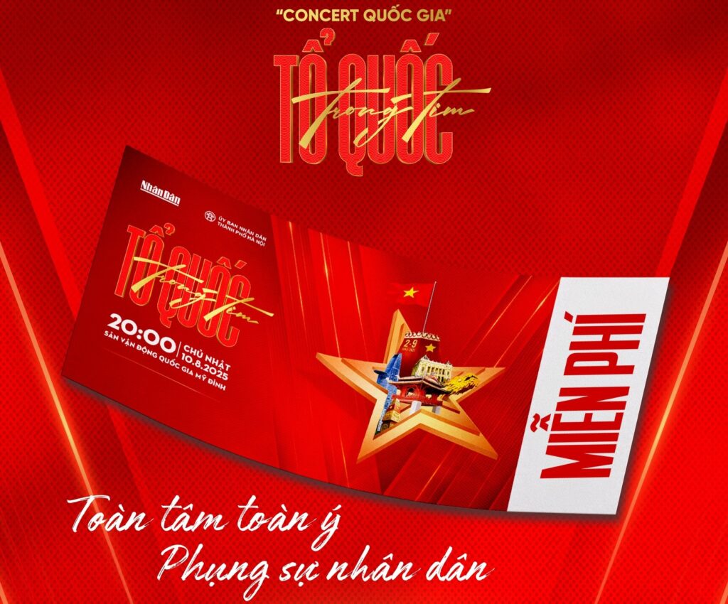 Vé concert quốc gia