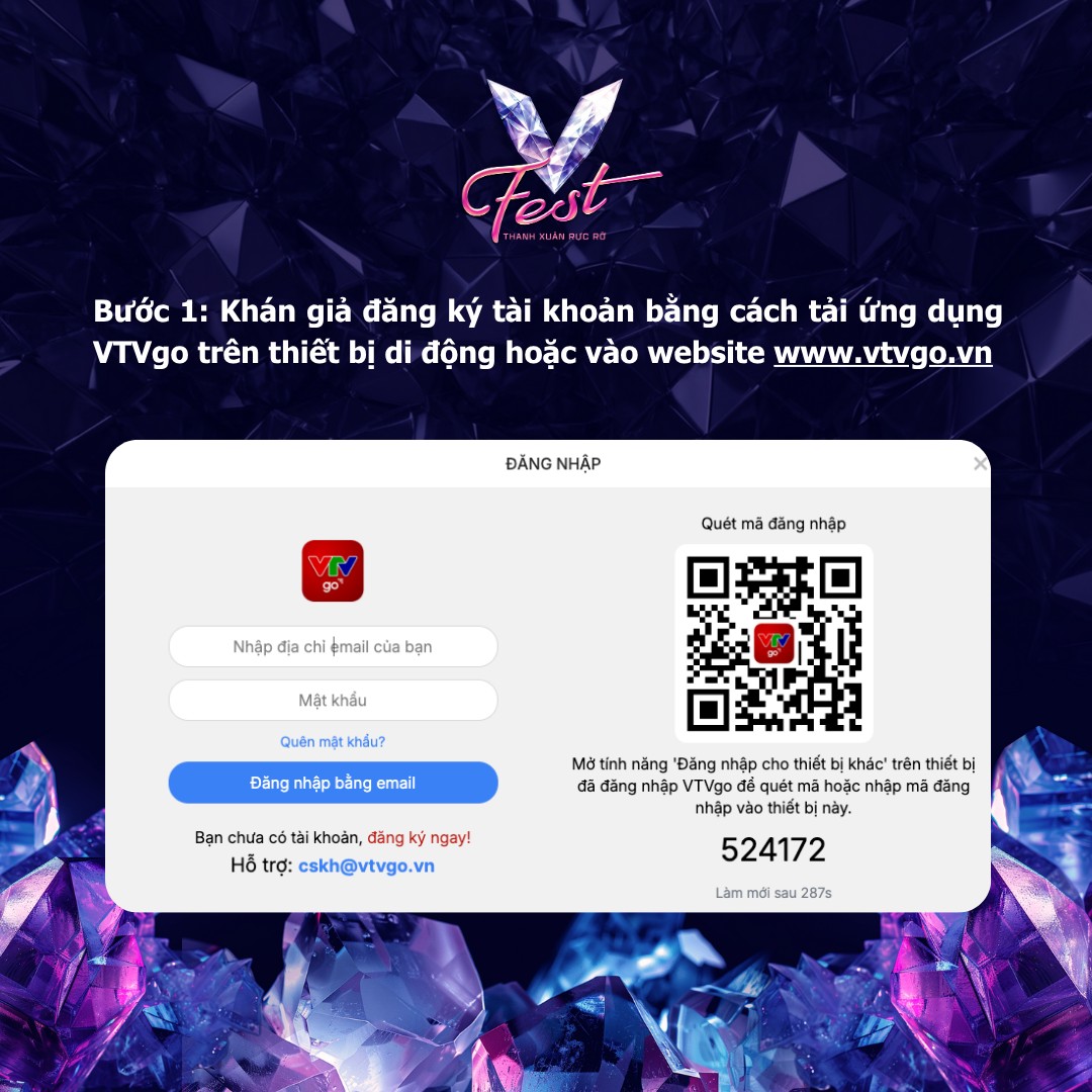 cách nhận vé đại nhạc hội v fest (2)
