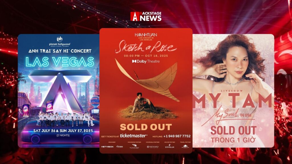 concert việt cháy vé tại Mỹ