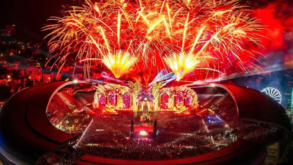sân khấu untold festival 2025