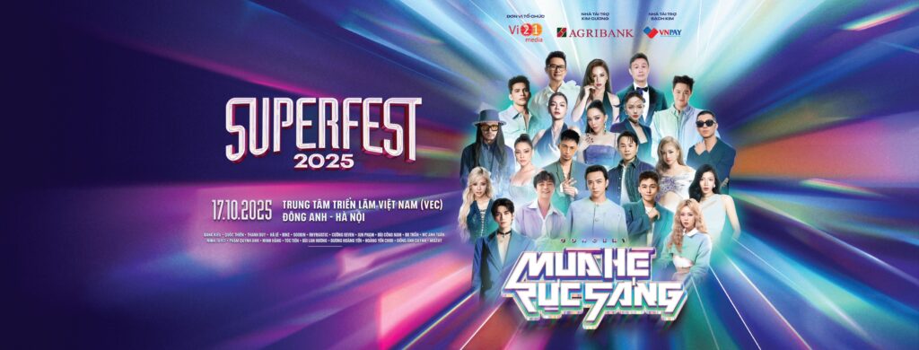 superfest 2025 mùa hè rực sáng