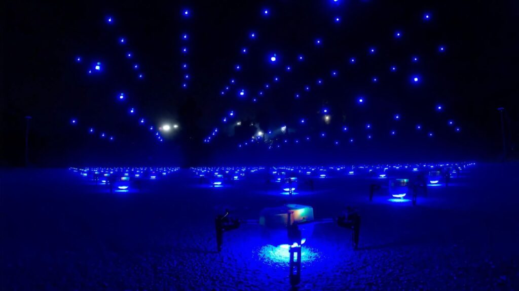 tây ninh trình diễn 1000 drone
